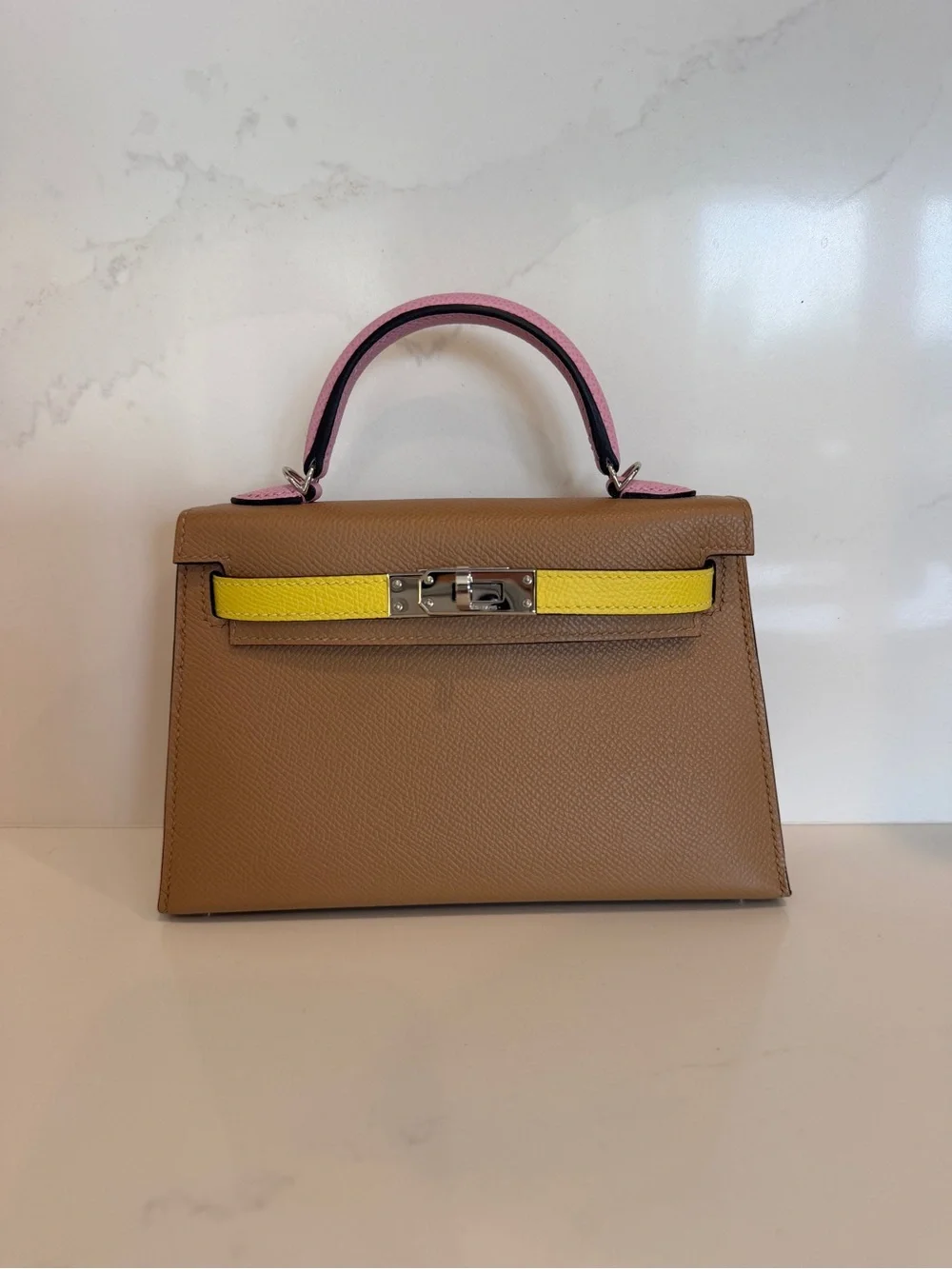 Hermes Tricolor Mini Kelly